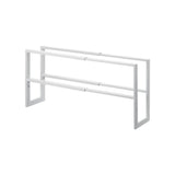 Two-Tier Expandable Shoe Rack (11.8" H) - Steel