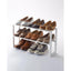 Two-Tier Expandable Shoe Rack (11.8" H) - Steel