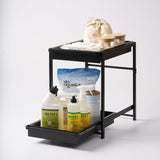 Two-Tier Pull-Out Shelf - Steel