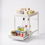 Two-Tier Pull-Out Shelf - Steel