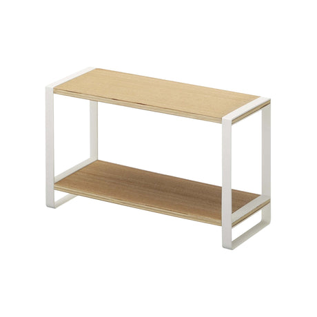 Two-Tier Riser - Steel + Wood