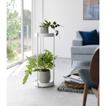 Two-Tier Rolling Plant Stand (28" H) - Steel