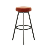 Twyla 2-Piece Glam Swivel-Seat Barstool Set-Dining / Kitchen-Parc Decor