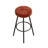 Twyla 2-Piece Glam Swivel-Seat Barstool Set-Dining / Kitchen-Parc Decor