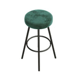 Twyla 2-Piece Glam Swivel-Seat Barstool Set-Dining / Kitchen-Parc Decor