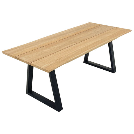 Ubud Natural Teak Indoor or Outdoor Dining Table-Dining Table-Parc Decor