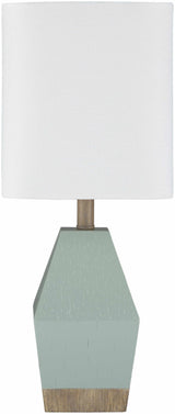Umaganhan Aqua Ceramic Table Lamp-Lighting-Parc Decor