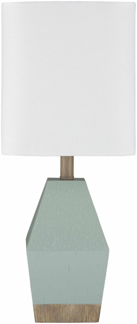 Umaganhan Aqua Ceramic Table Lamp-Lighting-Parc Decor