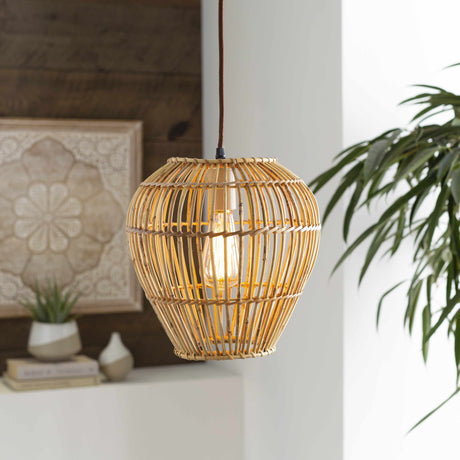 Unionport Rattan Ceiling Lighting-Lighting-Parc Decor