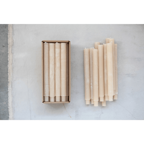 Unscented Tapered Candles, Set of 2 (3 Color Options)-Candles and Candle Accessories-Parc Decor