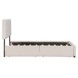 Upholstered Queen Platform Bed with Storage-Bedroom-Parc Decor