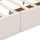 Upholstered Queen Platform Bed with Storage-Bedroom-Parc Decor