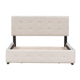 Upholstered Queen Platform Bed with Storage-Bedroom-Parc Decor