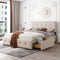 Upholstered Queen Platform Bed with Storage-Bedroom-Parc Decor