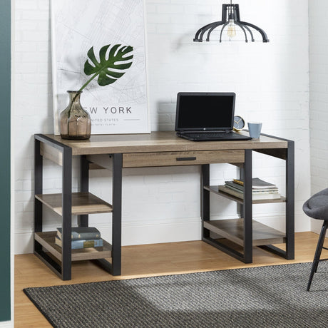 Urban Blend Storage Desk-Home Office-Parc Decor