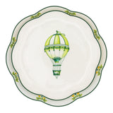 Valensole Lavender Scalloped Ceramic Dinner Plates – Case of 12 (+3 Bonus Plates)