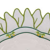 Valensole Lavender Scalloped Ceramic Starter Plates – Case of 12 (+3 Bonus Plates)