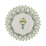 Valensole Lavender Scalloped Ceramic Starter Plates – Case of 12 (+3 Bonus Plates)