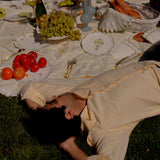 Valensole Lavender Scalloped Starter Plate - Case of 12 Plates (+3 Bonus Plates)-Starter Plate-Parc Decor