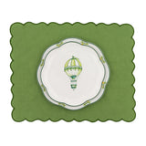 Valensole Lavender Scalloped Starter Plate - Case of 12 Plates (+3 Bonus Plates)-Starter Plate-Parc Decor