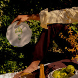 Valensole Lavender Scalloped Starter Plate - Set of 4 (+1 Bonus Plate)-Starter Plate-Parc Decor