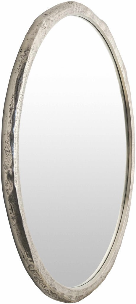 Vallelado Metallic - Nickel Accent Mirror-Mirrors-Parc Decor