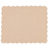 Vanilla Swirl Linen Placemats – Set of 4