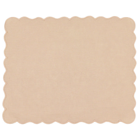 Vanilla Swirl Linen Placemats – Set of 4