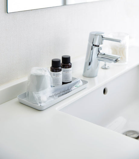 Vanity Tray - Flat - Large - Steel