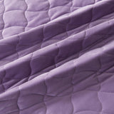 Velvet Box-Stitched Quilt Set - Vivica Collection
