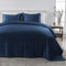 Velvet Box-Stitched Quilt Set - Vivica Collection-Quilts & Comforters-Parc Decor