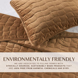 Velvet Box-Stitched Quilt Set - Vivica Collection-Quilts & Comforters-Parc Decor