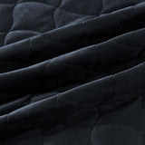 Velvet Box-Stitched Quilt Set - Vivica Collection-Quilts & Comforters-Parc Decor