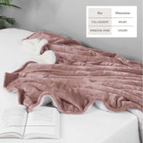 Velvet Plush Sherpa Bed Blanket - Sherpa Fleece Collection-Blankets-Parc Decor