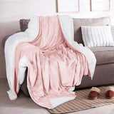 Velvet Plush Sherpa Bed Blanket - Sherpa Fleece Collection-Blankets-Parc Decor