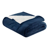 Velvet Plush Sherpa Bed Blanket - Sherpa Fleece Collection-Blankets-Parc Decor