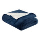 Velvet Plush Sherpa Bed Blanket - Sherpa Fleece Collection-Blankets-Parc Decor