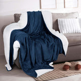 Velvet Plush Sherpa Bed Blanket - Sherpa Fleece Collection-Blankets-Parc Decor