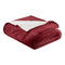 Velvet Plush Sherpa Bed Blanket - Sherpa Fleece Collection-Blankets-Parc Decor