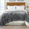 Velvet Plush Sherpa Luxury Bed Blanket - Cielo Collection-Blankets-Parc Decor