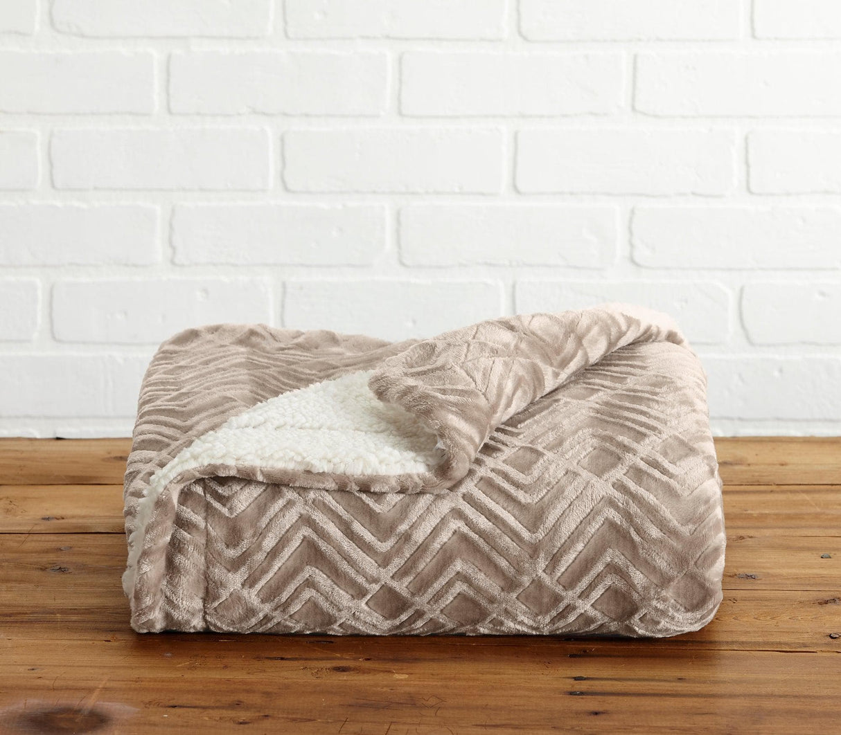 Velvet Plush Sherpa Luxury Bed Blanket - Cielo Collection-Blankets-Parc Decor