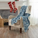 Velvet Plush Sherpa Luxury Bed Blanket - Cielo Collection-Blankets-Parc Decor