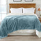 Velvet Plush Sherpa Luxury Bed Blanket - Cielo Collection-Blankets-Parc Decor