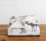 Velvet Plush Sherpa Luxury Bed Blanket - Cielo Collection-Blankets-Parc Decor