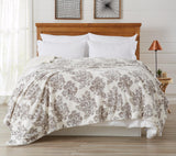 Velvet Plush Sherpa Luxury Bed Blanket - Cielo Collection-Blankets-Parc Decor