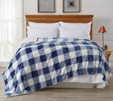 Velvet Plush Sherpa Luxury Bed Blanket - Cielo Collection-Blankets-Parc Decor