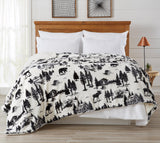 Velvet Plush Sherpa Luxury Bed Blanket - Cielo Collection-Blankets-Parc Decor