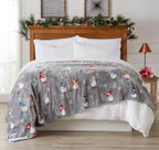 Velvet Throw Blanket - Pearl Collection