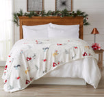 Velvet Throw Blanket - Pearl Collection