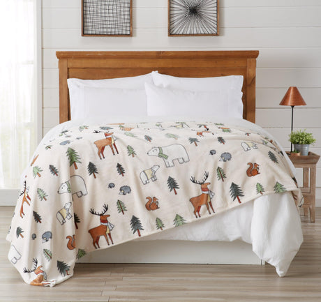 Velvet Throw Blanket - Pearl Collection-Blankets-Parc Decor